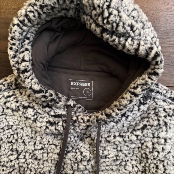 Express Sherpa Hoodie - Picture 4 of 5